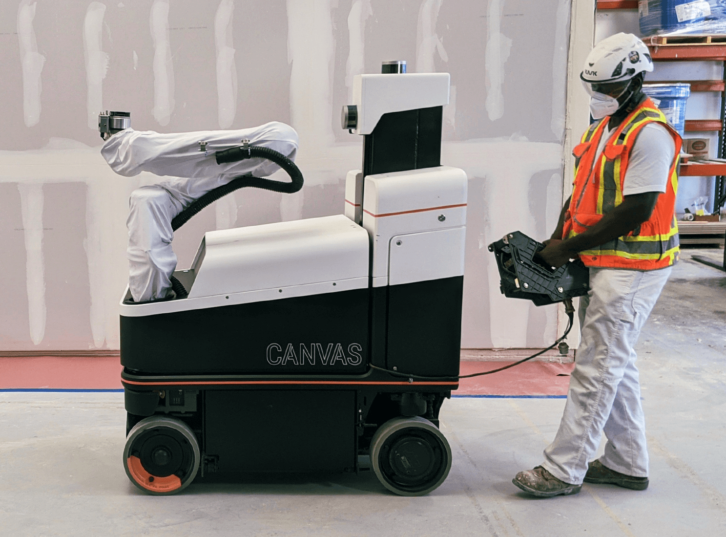 Drywall Finishing Robotic Assistance